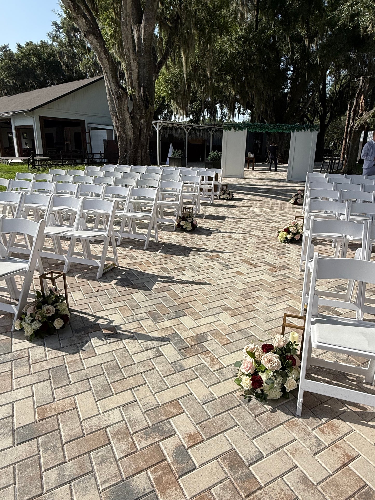 Wedding Aisle Blooms