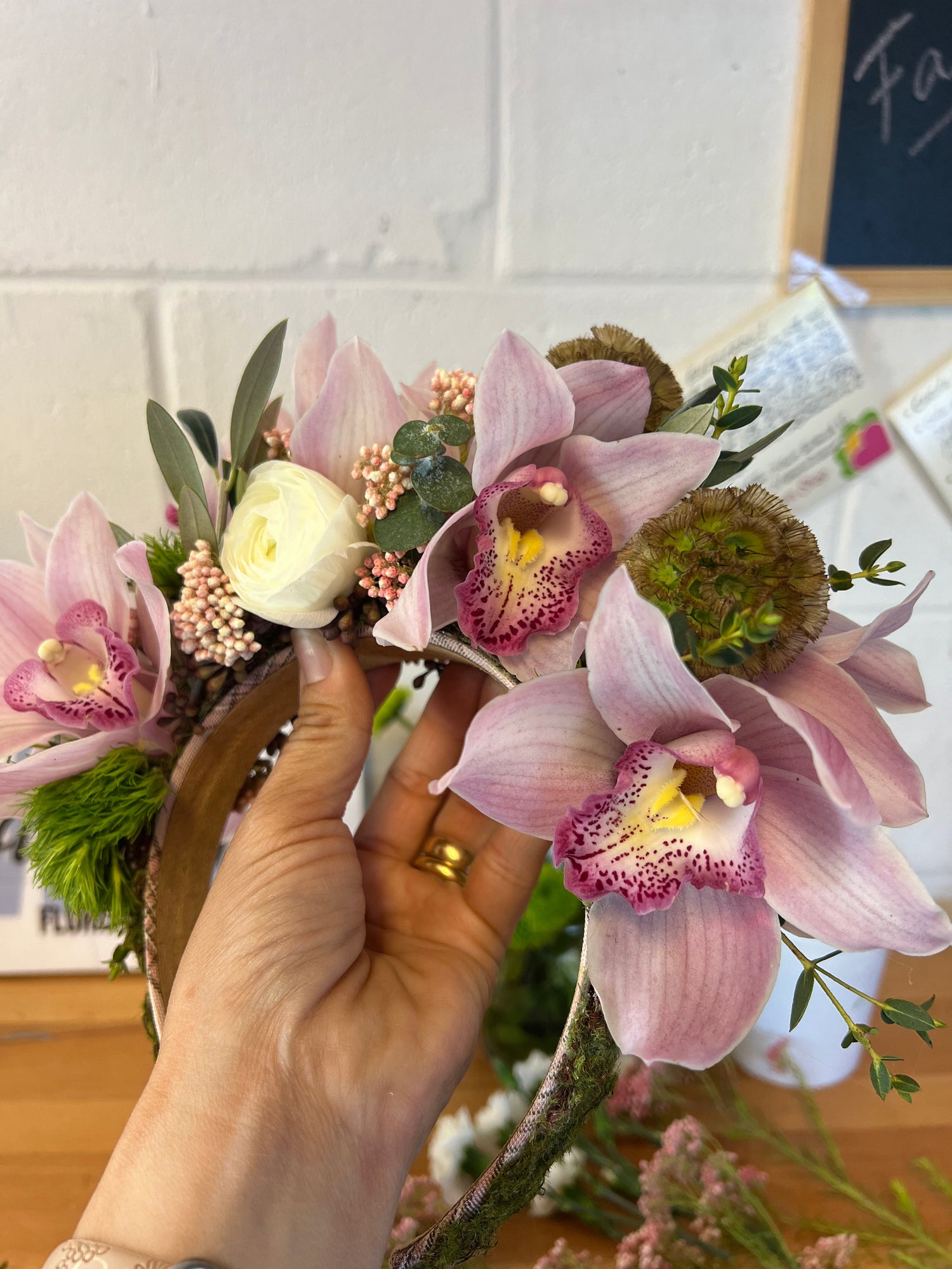 Halo Crown Flowers