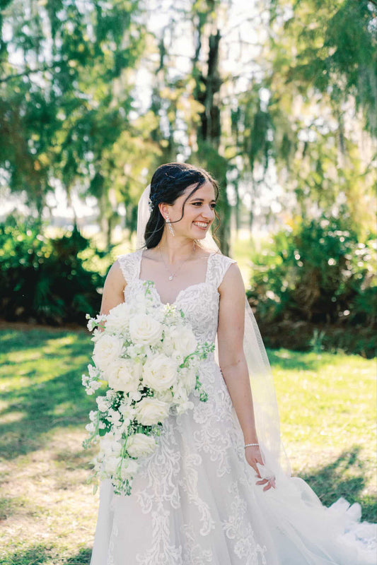 Romantic Cascade Bridal Bouquet