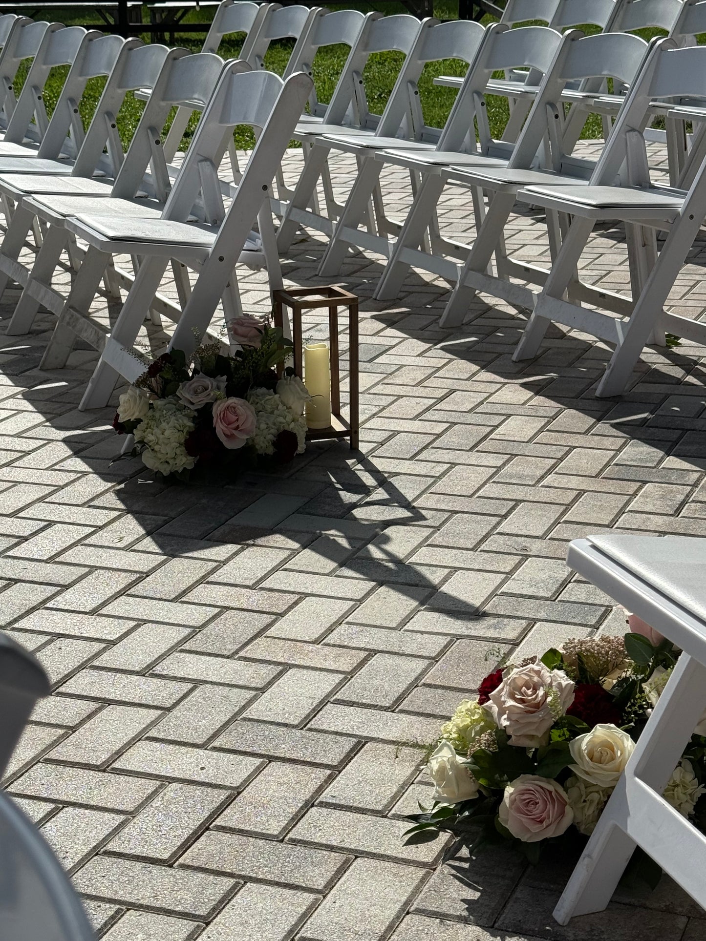 Wedding Aisle Blooms