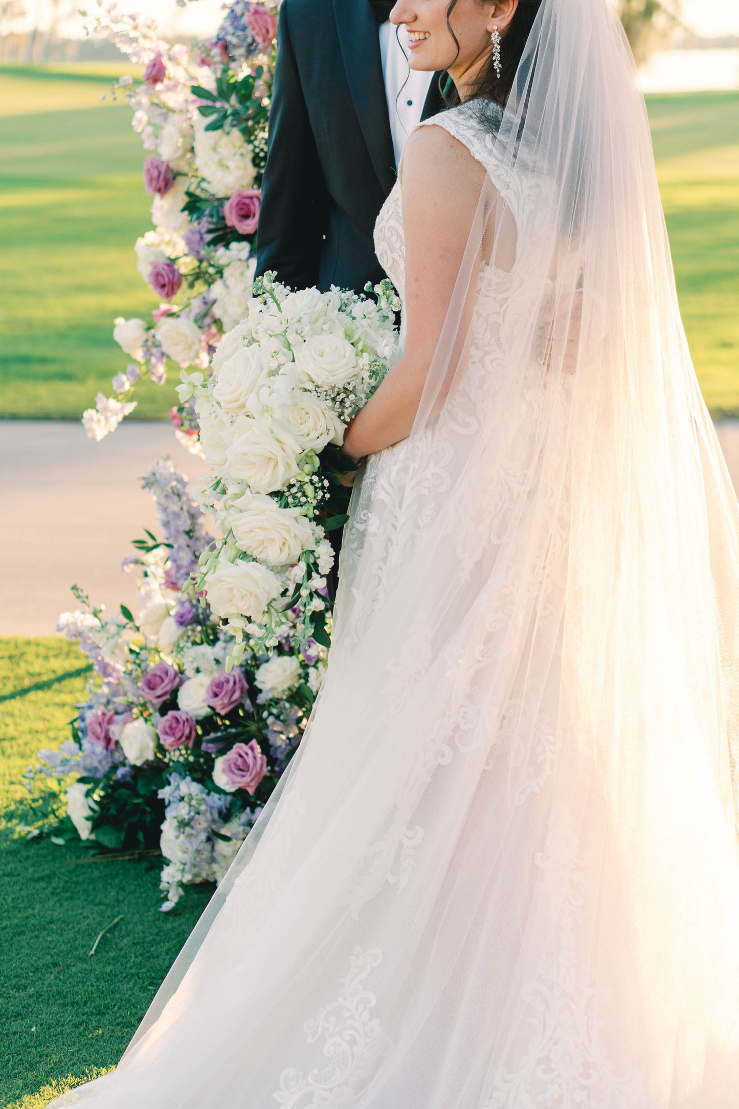 Romantic Cascade Bridal Bouquet